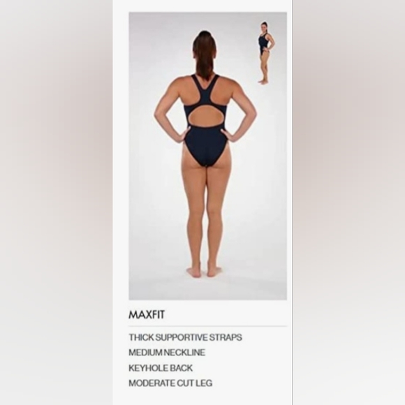 TYR Womens Maxfit Swimsuit - Picture 3 of 9